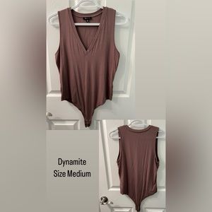 Women’s dynamite bodysuit size medium